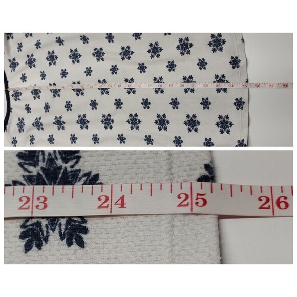 Tommy Hilfiger 2 pc Thermal Medium Womens Pajama Set Snowflakes Read Description - Picture 11 of 16